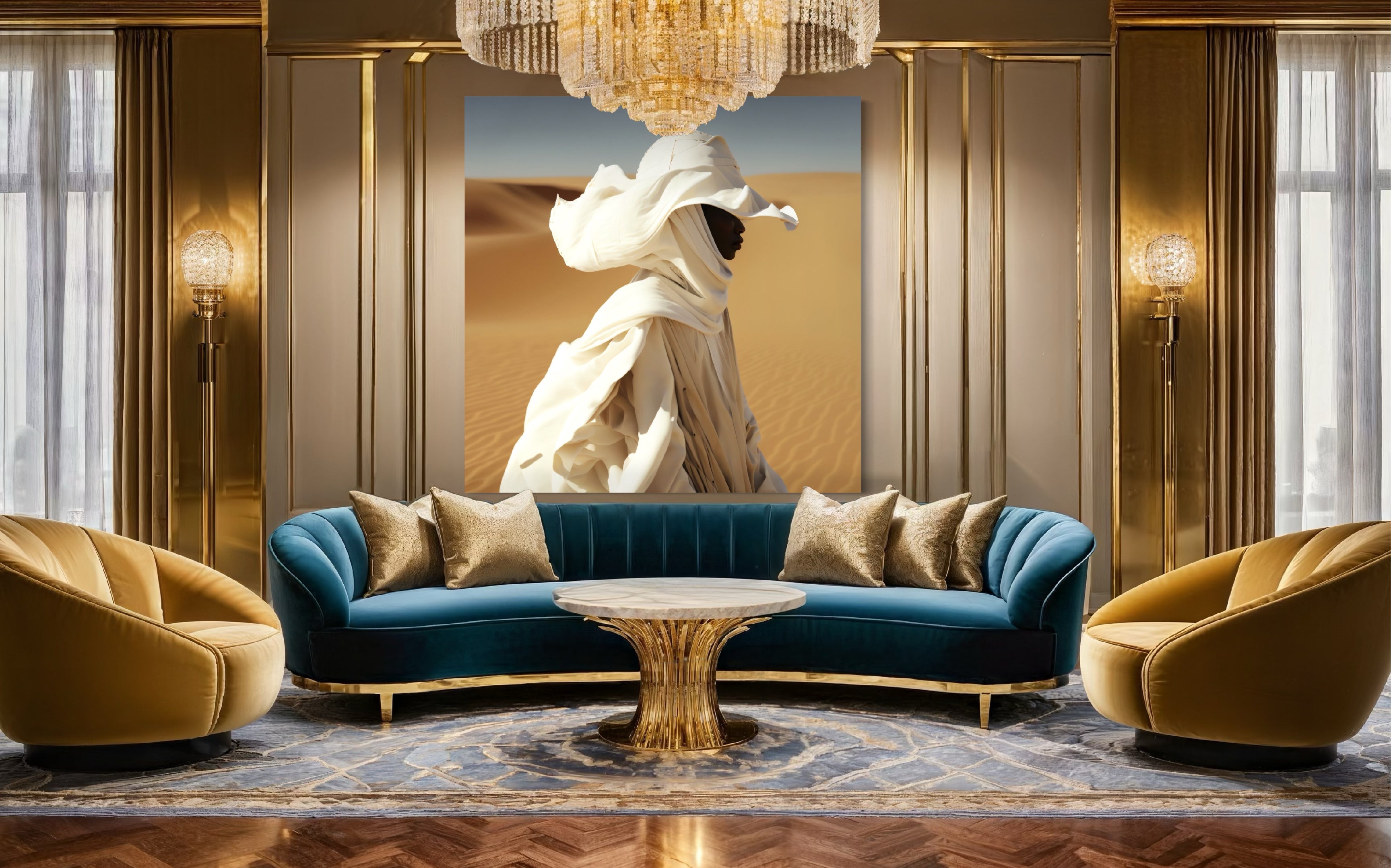 Elegantly transcending tradition, bridal hats Abstract Graffiti Art