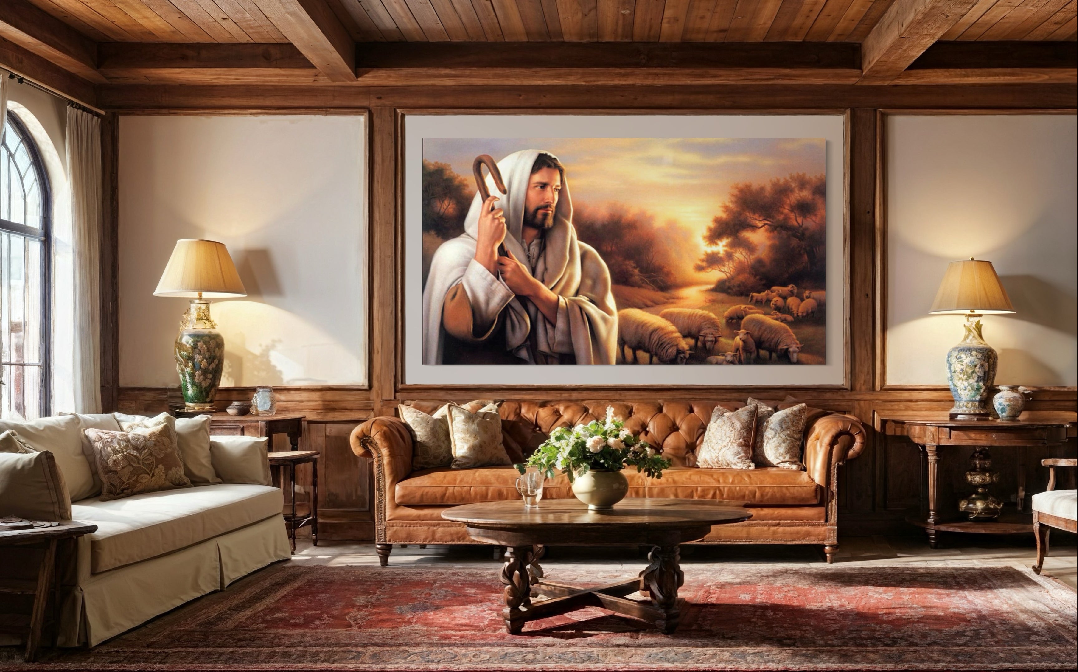 Jesus Pastor Abstract Graffiti Art Posters