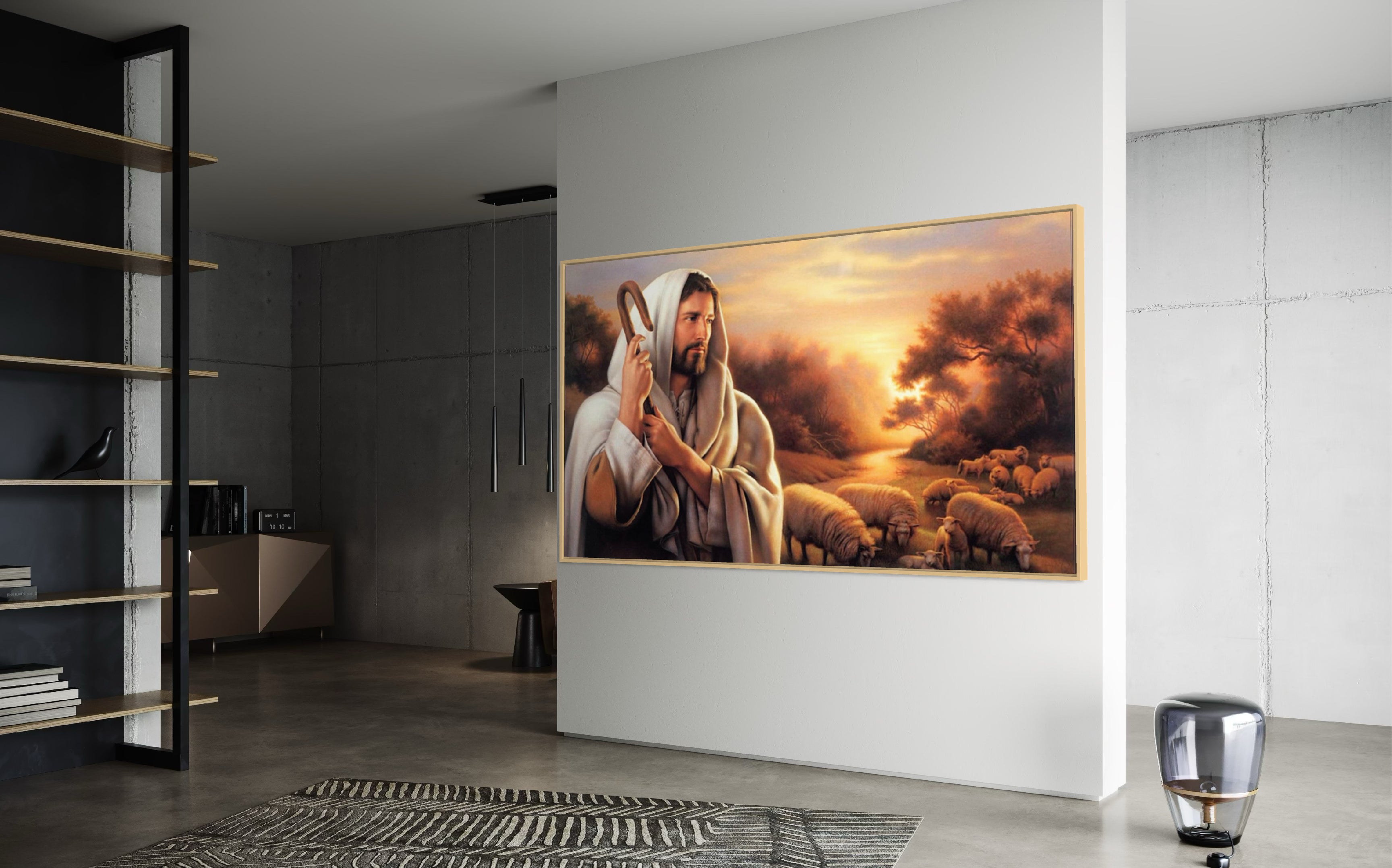 Jesus Pastor Abstract Graffiti Art Posters