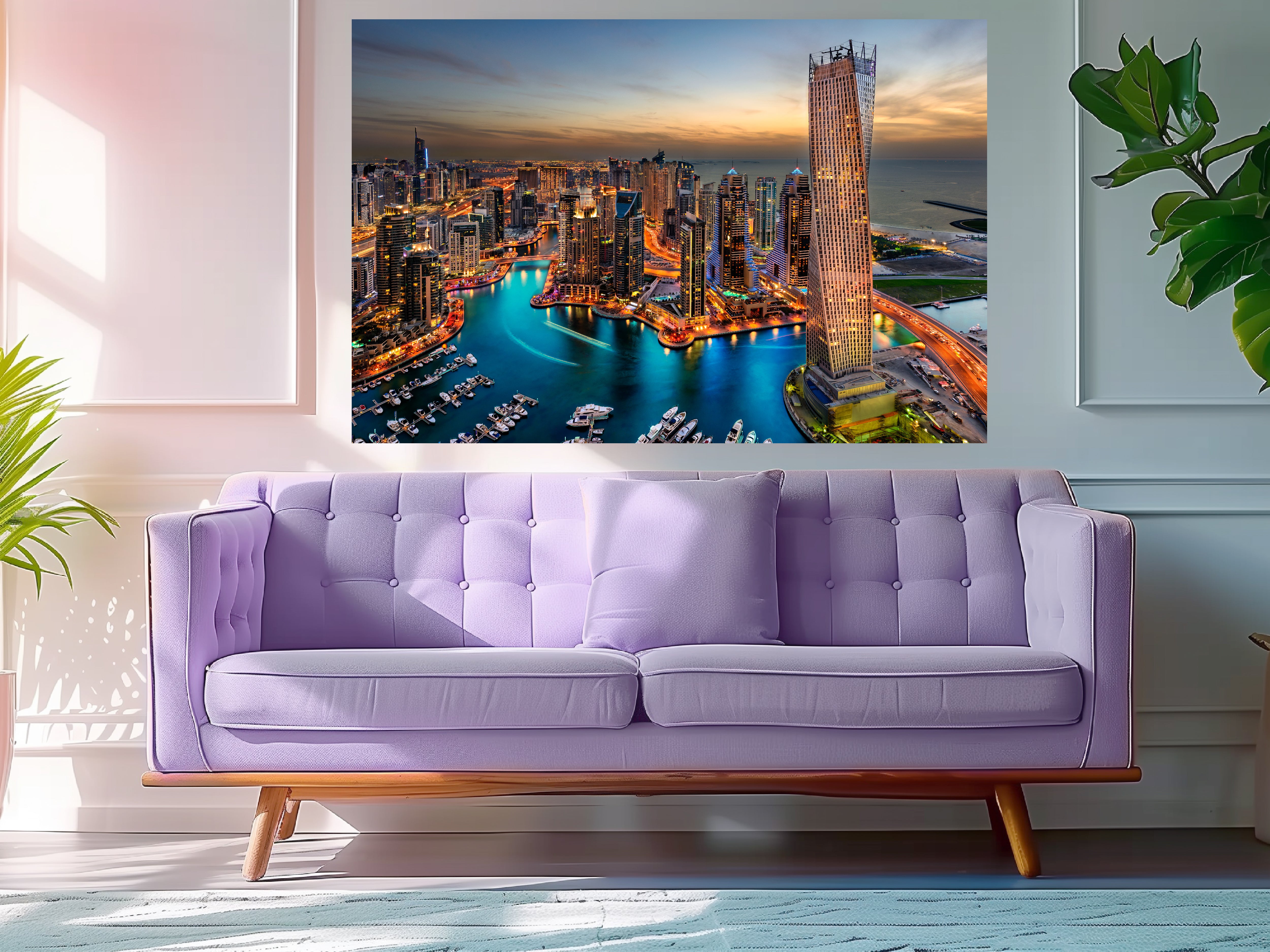 City Wall Decor Acrylic