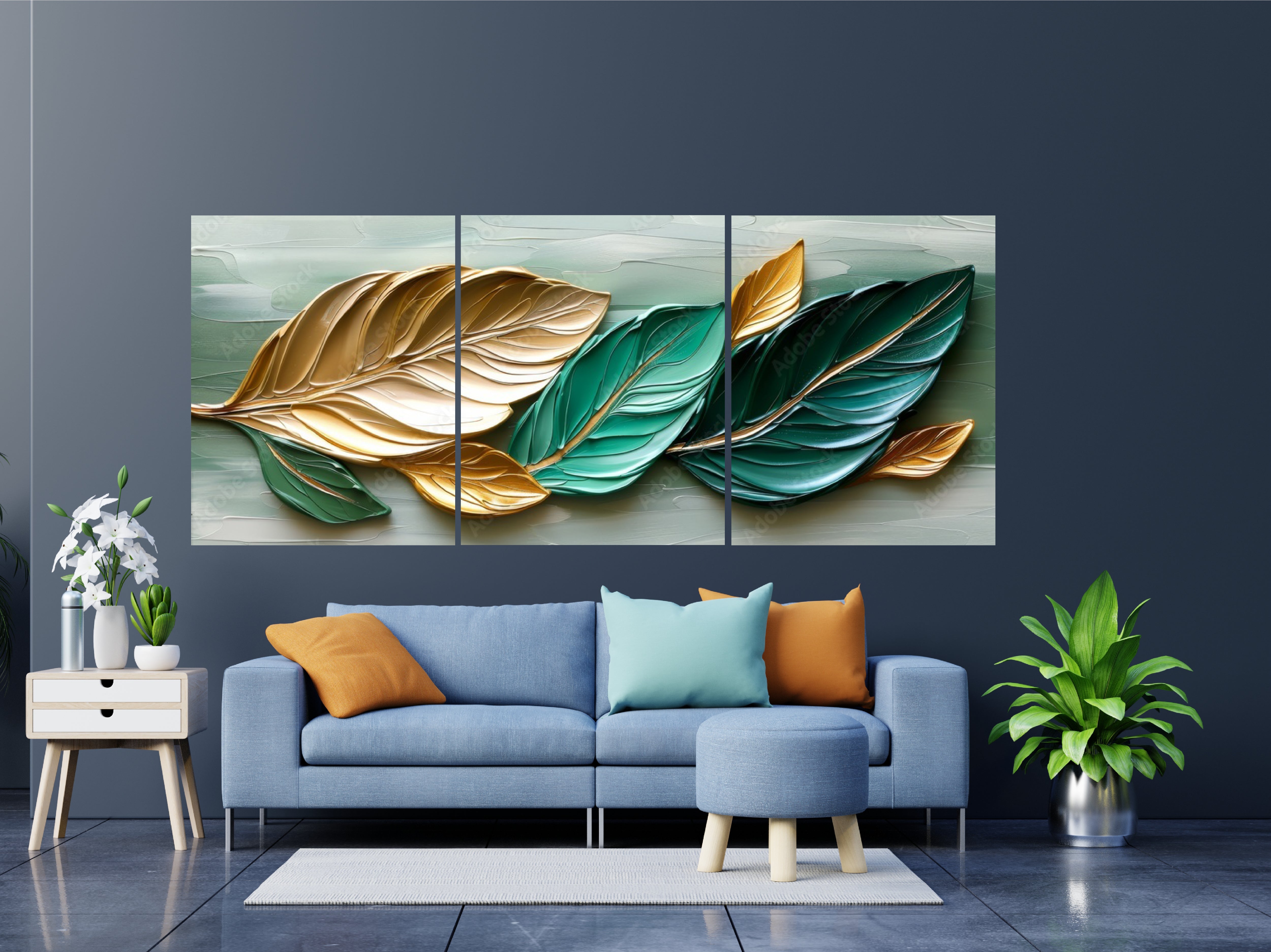 Nordic Style Light Luxury Acrylic Frame , Wall Art.
