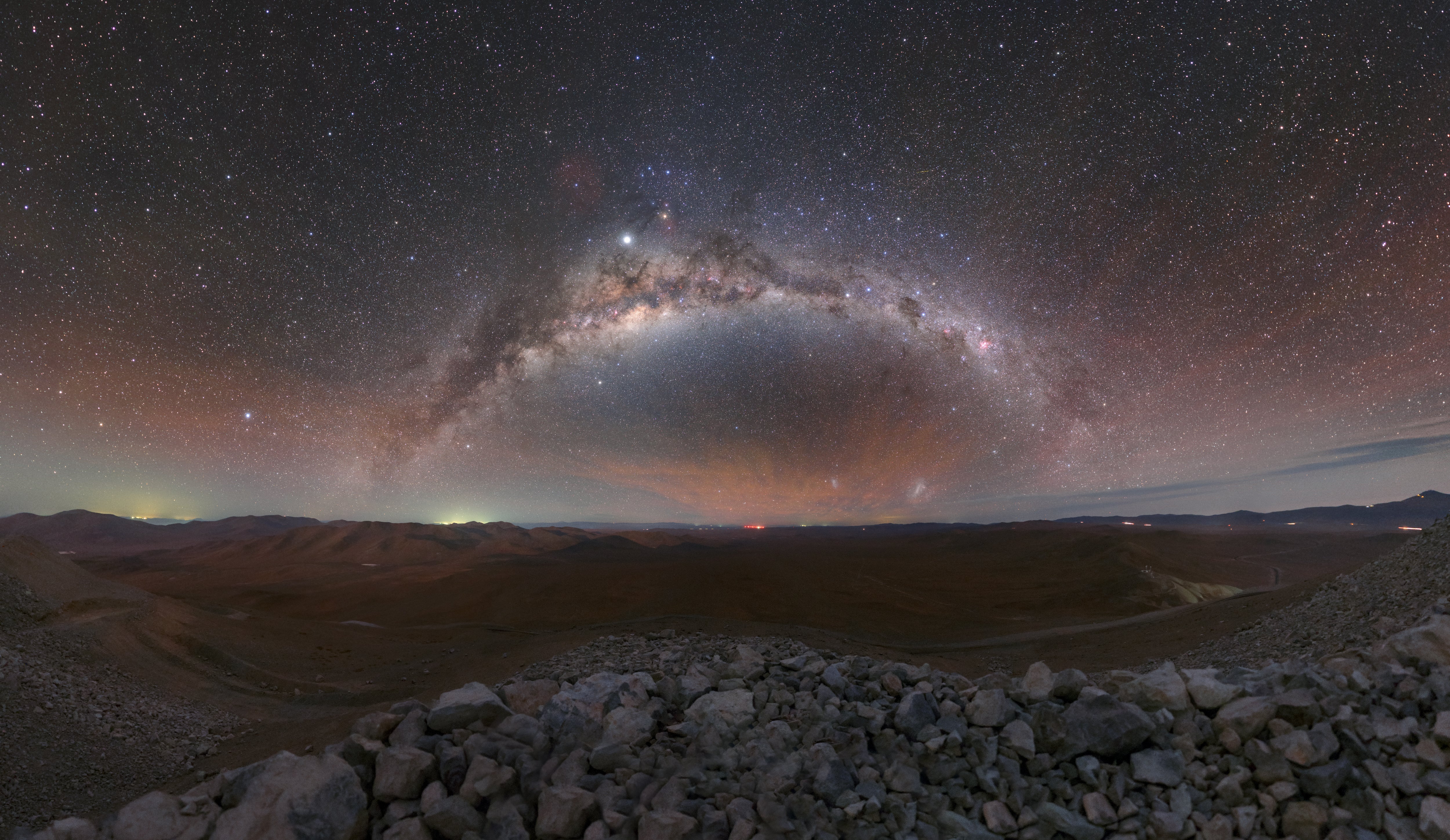 Milky Way Over The Atacama Desert Acrylic